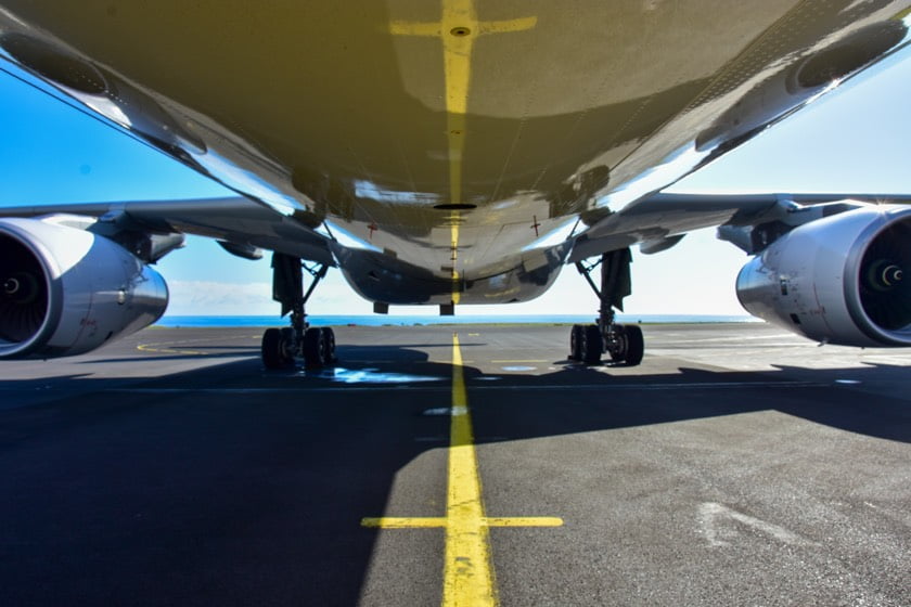 Avion à la Réunion
