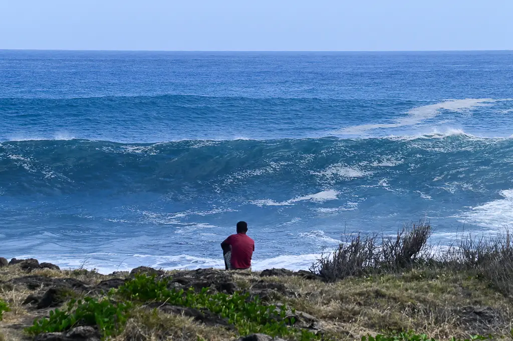 houle australe à la réunion 16