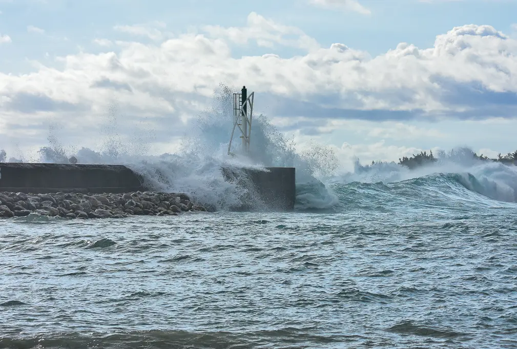 houle australe à la réunion 26