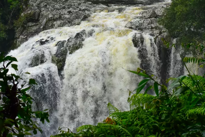 cascade du bassin boeuf en crue